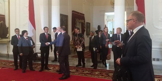 Temui Presiden Jokowi, Norwegia beri bantuan dana USD 1 miliar