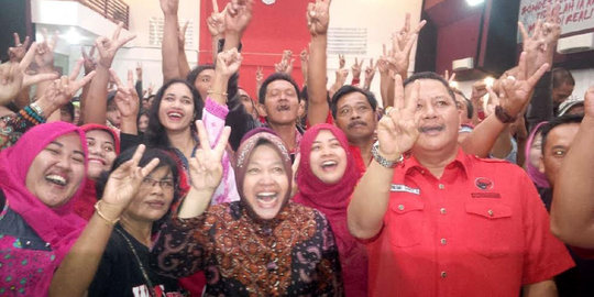 Risma-Whisnu ajak masyarakat bergandeng tangan majukan Surabaya
