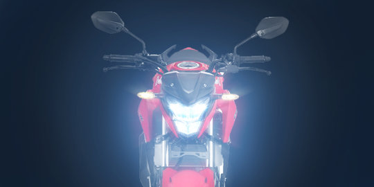 honda cb150r ditilang karena lampu led