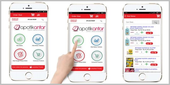 Aplikasi ApotikAntar tawarkan solusi sehat bebas antre dan macet