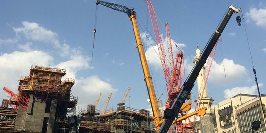 Melihat lebih dekat perkembangan megaproyek Masjidil Haram