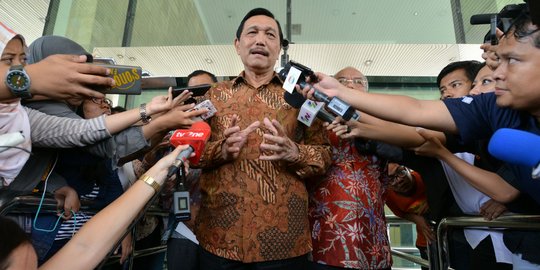 SP3 di revisi UU KPK, Luhut beralasan biar adil dan tak langgar HAM