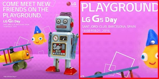 Sah, LG G5 bakal unjuk gigi tanggal 21 Februari