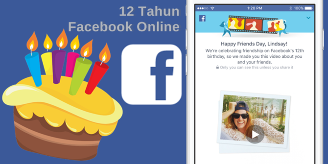 ulang tahun facebook ke 12
