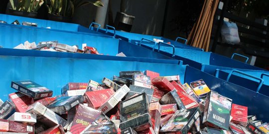 Rokok ilegal senilai Rp 1,6 miliar disita Bea Cukai Kudus