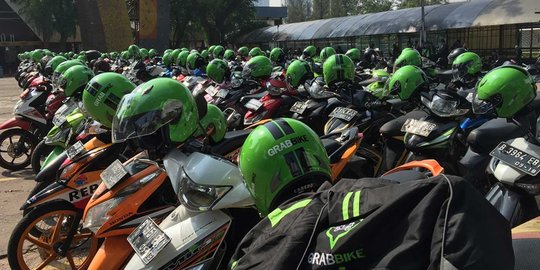 Brutalnya ojek online serbu ojek pangkalan