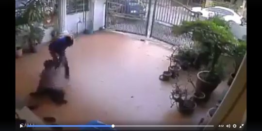 Awas perampok ini incar orang yang mau masuk rumah