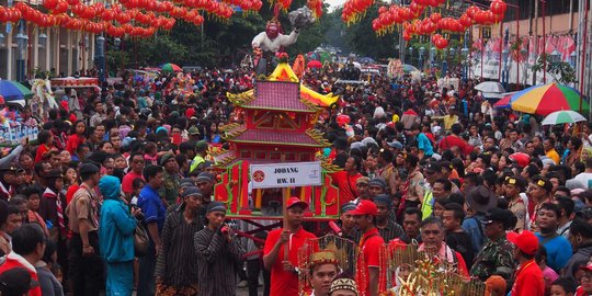 Kemeriahan perayaan Imlek di Solo