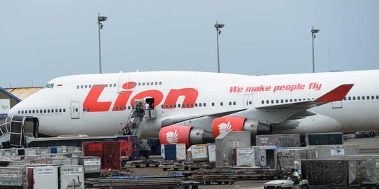 Setelah melengkapi dokumen, Lion Air tujuan China kembali berangkat