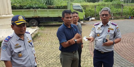 Sidak parkiran, Kadishub Tangsel awalnya garang mendadak bungkam