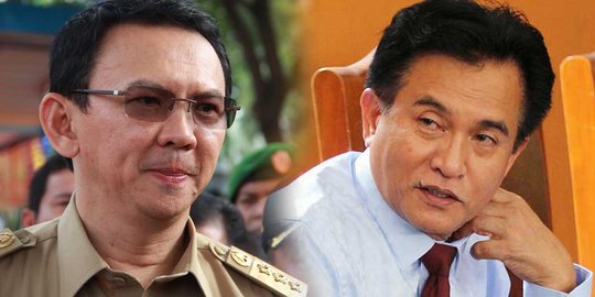 Ahok: Yusril ingin adu domba saya dan Pak Jokowi