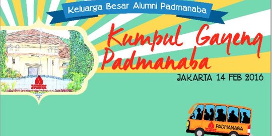 59 Angkatan berbaur dalam Reuni Akbar SMA 3 Padmanaba Yogyakarta