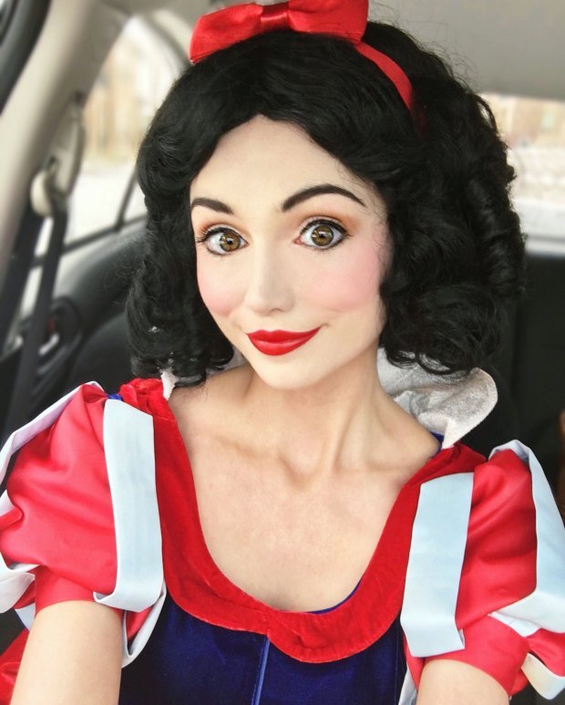 transformasi sarah ingle menjadi putri putri disney