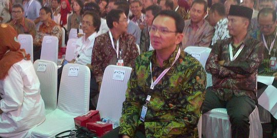 Dilirik PDIP buat Pilgub, Ahok bilang 'Aduh kamu tanya merekalah'