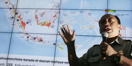 BNPB rilis wilayah potensi bencana banjir dan longsor di Indonesia