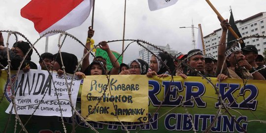 Apresiasi demo tenaga honorer, KemenPAN RB akui masih cari solusi