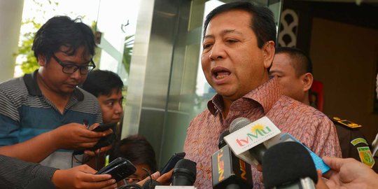 Diperiksa 4 jam, Setnov tetap bantah catut nama Presiden