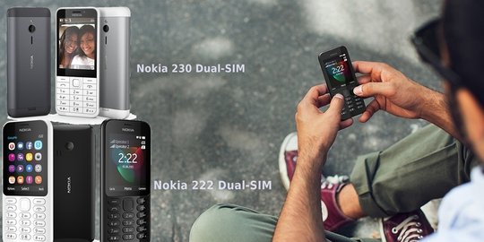 Nokia luncurkan duo ponsel Dual-SIM murah meriah di Indonesia