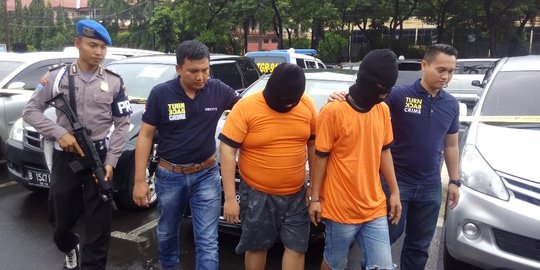 2 Pelaku penggelap mobil rental di Tangerang diringkus, satu DPO