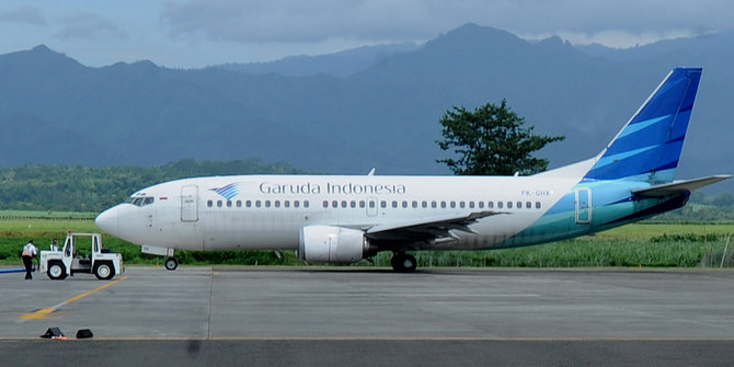 Hujan lebat, Garuda & Lion Air dikabarkan nyaris serempetan di udara