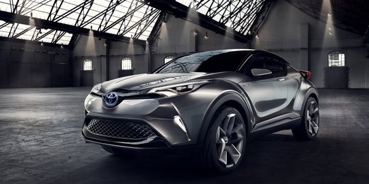 Toyota C-HR, mobil crossover terbaru yang siap rilis Maret nanti