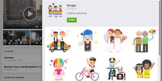 Kemkominfo bakal panggil Facebook dkk soal stiker gay