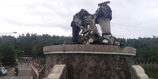 Bupati Purwakarta bakal bangun patung lagi di Situ Wanayasa