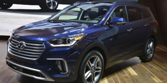 Hyundai Santa Fe 2017 hebohkan Chicago