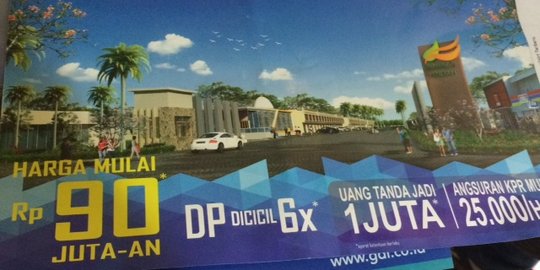 Indonesia Property Expo 2016 jual rumah seharga Rp 90 jutaan