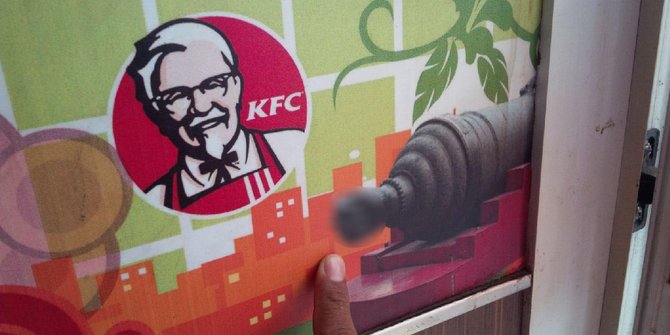 Polrestabes Surabaya selidiki gambar dianggap porno di gerai KFC