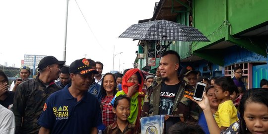 Diisukan jadi cagub, Ahmad Dhani sebut ke Kalijodo bukan kampanye