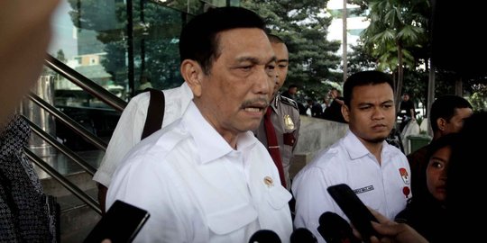 Luhut soal amnesti Din Minimi: Tunggu Pak Jokowi pulang dari AS