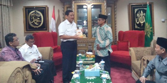 Menko Luhut sambangi PP Muhammadiyah bahas terorisme dan LGBT