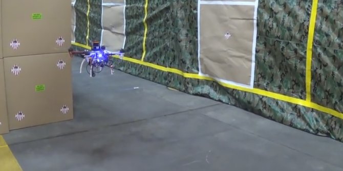 [Video] Militer Amerika ciptakan drone 'quadcopter 