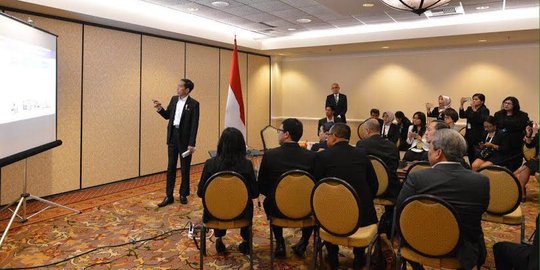 Bertemu jurnalis ASEAN, Jokowi pamer pembangunan infrastruktur