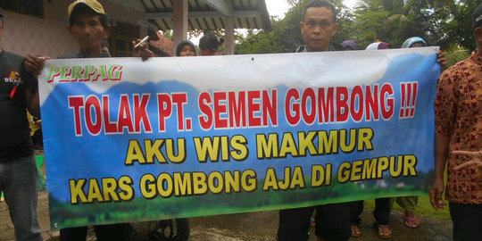 Ganjar minta dinas terkait terbuka soal pabrik semen Gombong