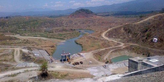 Jalur lingkar Jatigede belum bisa dilalui kendaraan