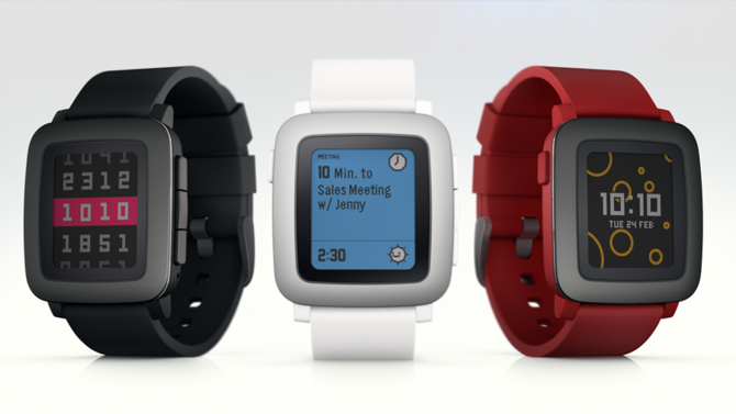 pebble time smartwatch