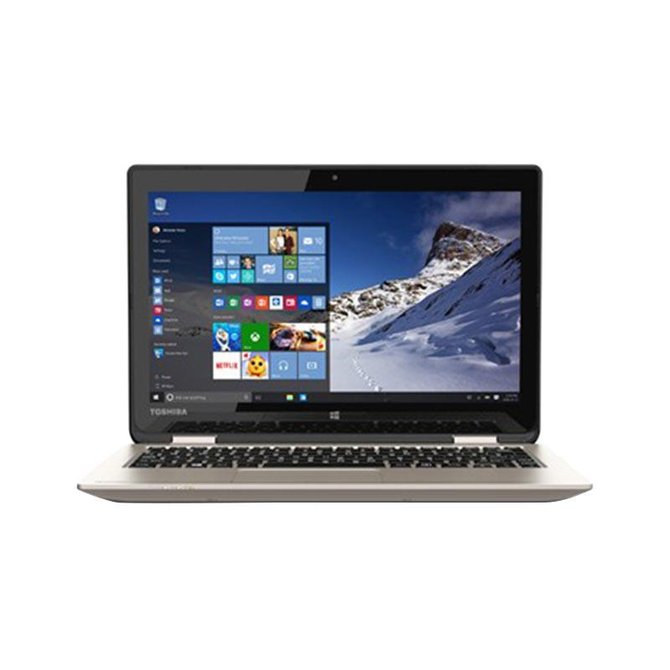 toshiba radius l15w b1208x satin gold notebook