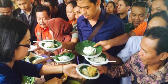 Tengkleng dan Nasi Liwet diserbu tamu pelantikan kepala daerah