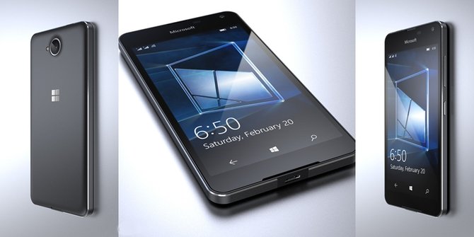 Resmi dirilis, berapa harga Microsoft Lumia 650?  merdeka.com