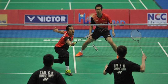 Aksi Hendra-Ahsan bekuk ganda Taiwan di kualifikasi Piala Thomas