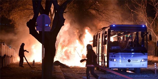 Bom kembali meledak menyasar konvoi militer Turki