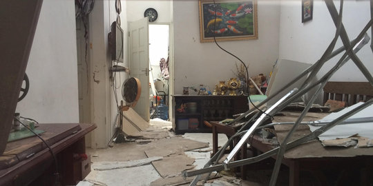 Tabung gas diotak-atik ayah meledak, anak bungsu usia 2 tahun tewas