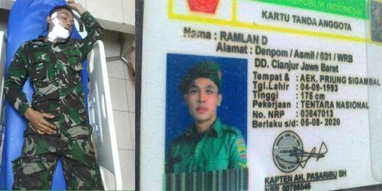 Lantaran tabrakan naik motor, kedok tentara gadungan terbongkar