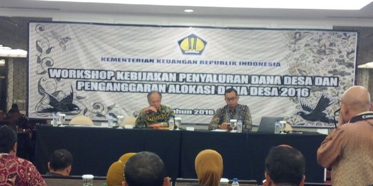 Pencairan dana desa 2016 dibagi dalam tiga tahap