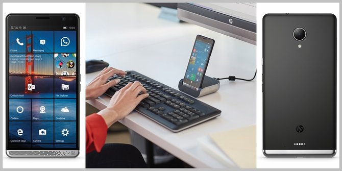 HP Elite x3, smartphone jumbo canggih untuk kalangan 