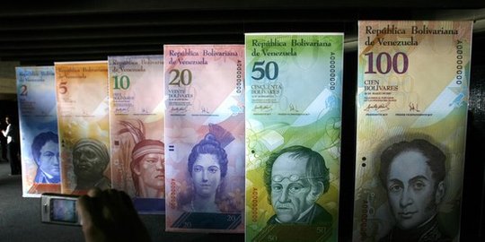 Inflasi tertinggi di dunia 2015: Venezuela 159,06 persen