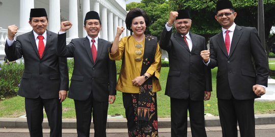 Pimpinan KPK temui Presiden Jokowi konsultasi revisi UU KPK