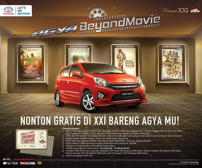 toyota agya beyond movie